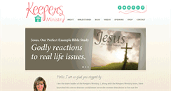 Desktop Screenshot of keepersministry.com